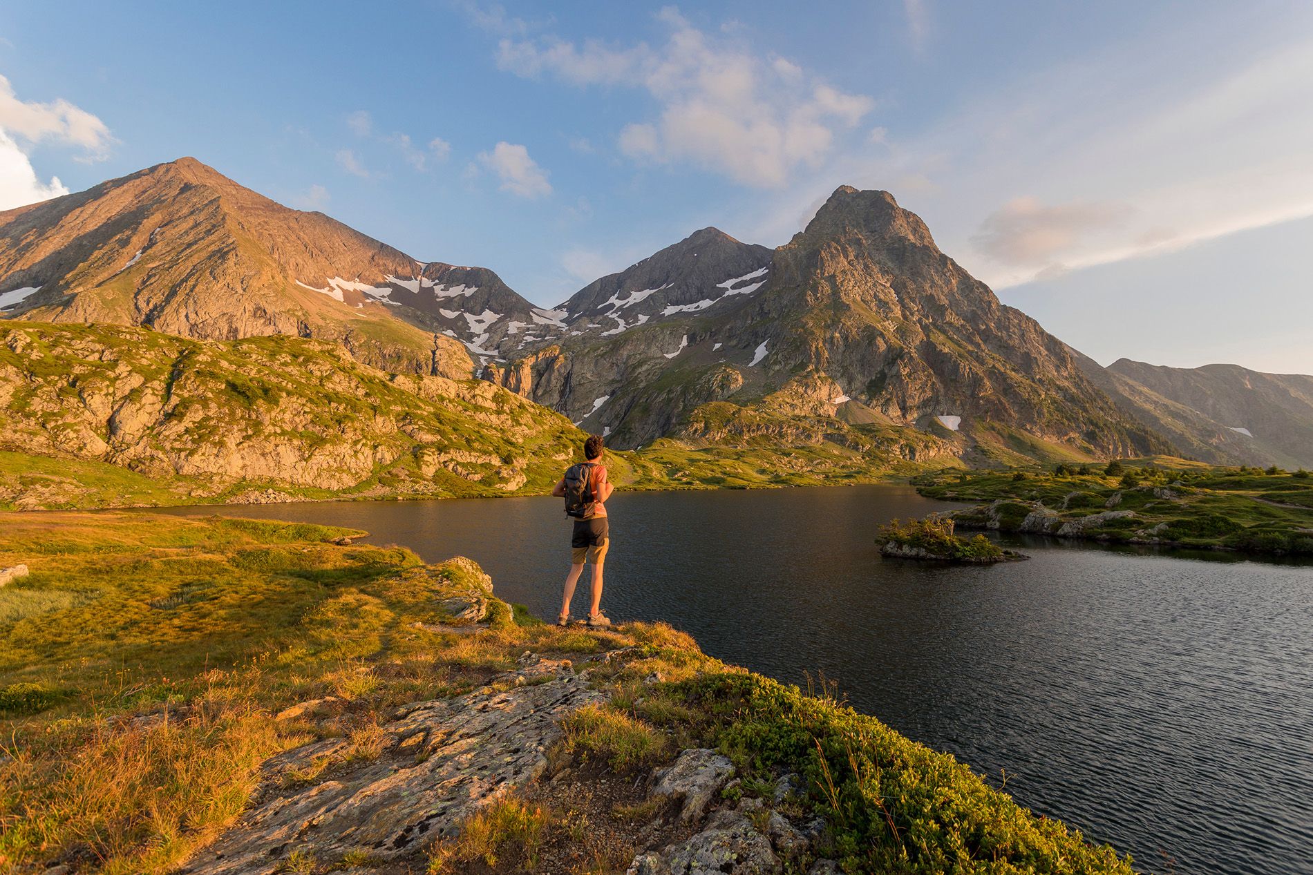 RandonnÈe au Lac Fourchu, massif du Taillefer (38)